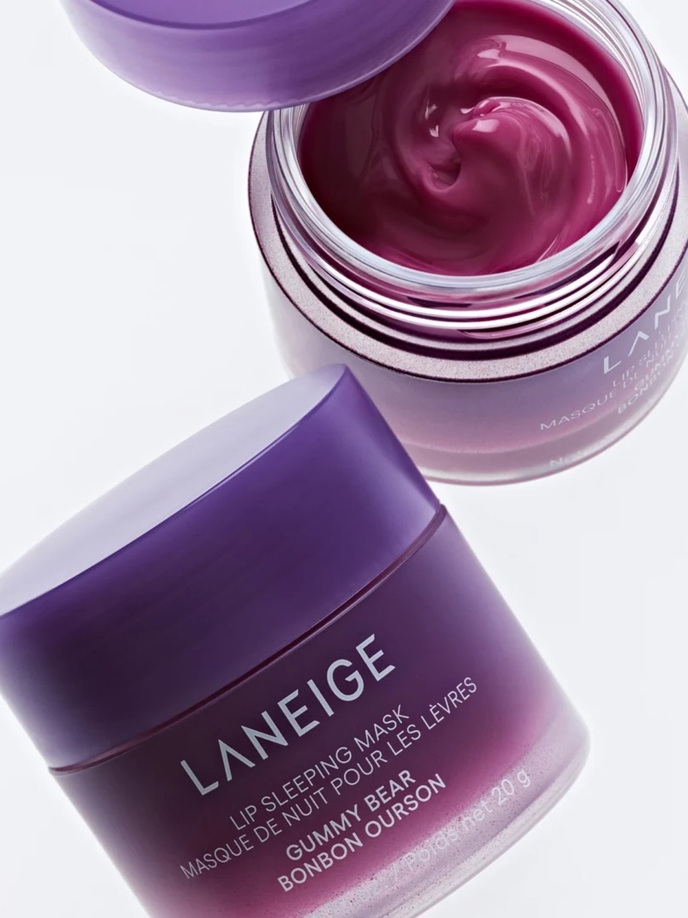 LANEIGE Lip Sleeping Mask - Purple Box (Gummy Bear)